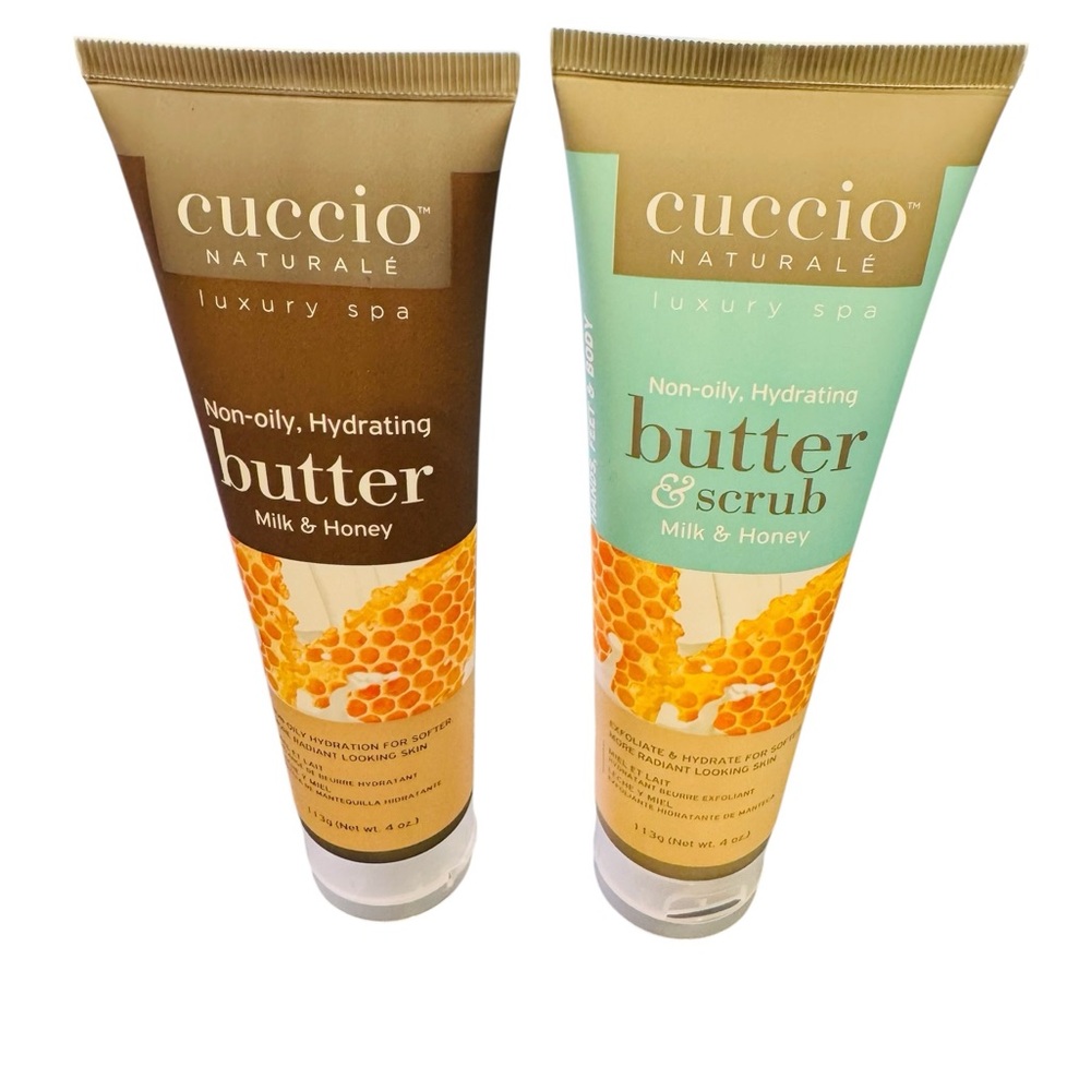 Cuccio Naturale Milk & Honey Hydrating Body Butter - Brown & Mint
